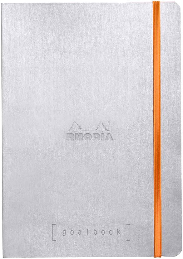 Rhodia Rhodiarama Softcover Goalbook With White Paper A5 Black