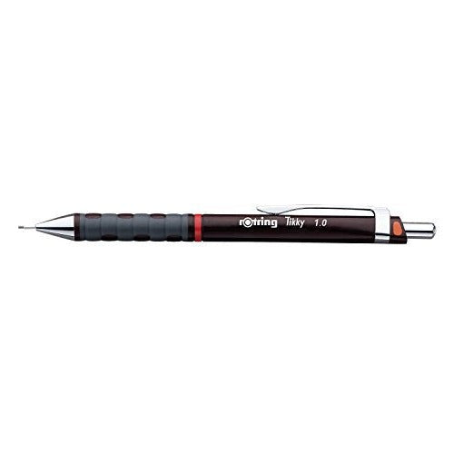 rOtring Tikky Mechanical Pencil, 1.0 mm, Burgundy