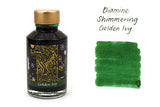 Diamine Golden Ivy Ink - Shimmering - 50 ml Bottle