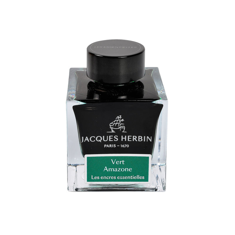 Jacques Herbin Prestige Essential ink bottle 50ml - Vert amazone - 13137JT