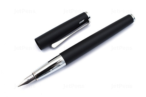 LAMY Black Studio Fountain Pen with Fine Nib