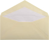 LALO, pack of 25 DL 110x220 gummed envelopes, 100g, ivory laid