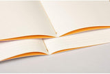 Rhodiarama sewn spine ntbk DAFFODIL A5 32sh. dot 90g ivory paper - 116466C