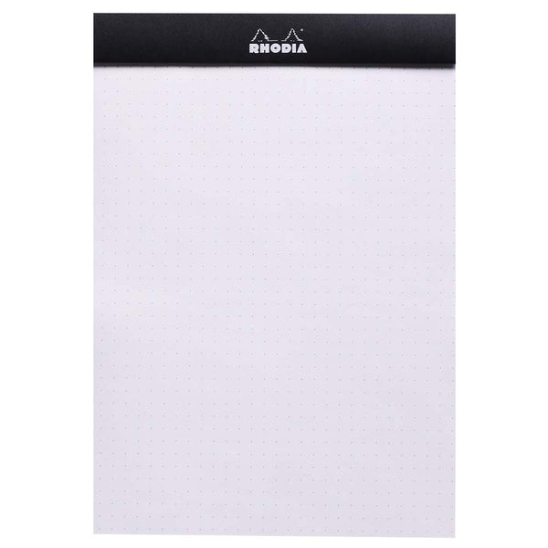 Rhodia BLACK head stapled dotPad N°16 14,8x21cm dot 80sh. 80g - 16559C