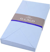 LALO, pack of 25 DL 110x220 gummed envelopes, 100g, blue laid