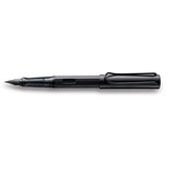 Lamy AL-Star Black Fountain Pen + 5 Black Ink Cartridges