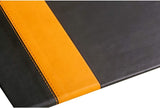 Rhodiarama soft desk pad M (80x40 cm) BLACK leatherette - kraft box - 194269C