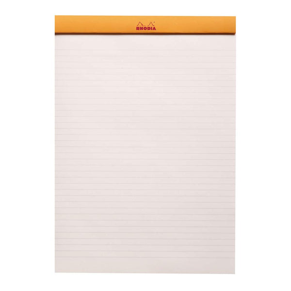 Rhodia coloR POPPY head stapled pad N°12 8,5x12cm 70sh. lined 90g - 12973C