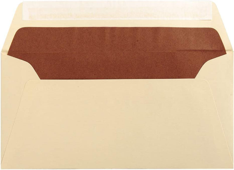 חבילת מעטפות בצבע שנהב מבית לאלו (11 על 22 ס״מ)