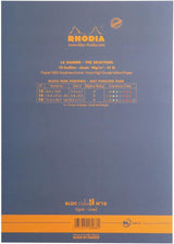 18963C - פנקס דפי שורות בצבע אפור מבית רודיה (A4)