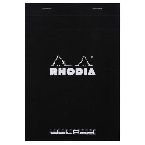 Rhodia BLACK head stapled dotPad N°16 14,8x21cm dot 80sh. 80g - 16559C