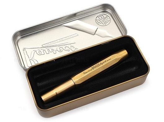 Kaweco Sport Fountain Pen Brass Nib: F - GoldenGenie.jpg