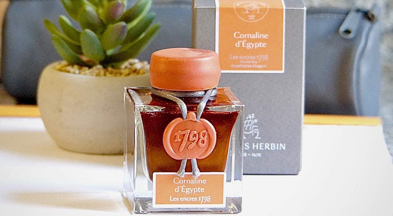 1798 Jacques Herbin Prestige ink 50 ml - Cornelian of Egypt - 15556JT