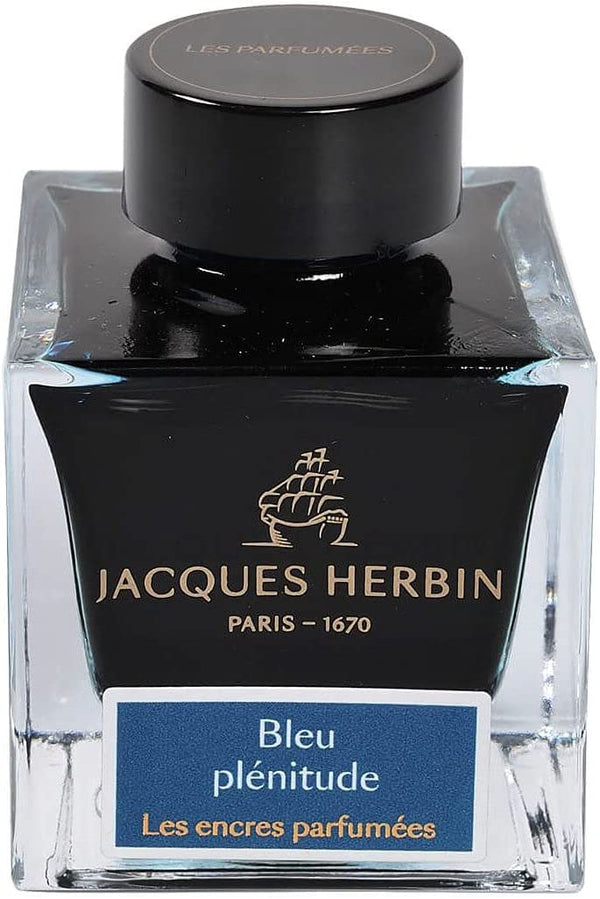 Jacques Herbin Prestige scented ink 50ml - Bleu plénitude - 14716JT