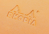 Rhodia ePURE ORANGE pad cover & pencil holder +pad N°8 lined - 218098C