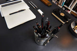 עט "טיקי" מבית רוטרינג עם חוד פייבר, 0.2 מ"מ, שחור (12 באריזה)