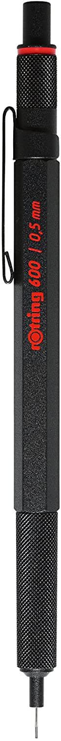 rOtring 1904727 500 0.7mm Mechanical Pencil, Black