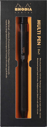 Rhodia scRipt Multipen 0,5 mm BLACK - 9342C