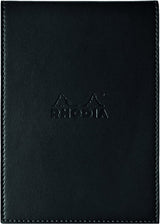 Rhodia ePURE BLACK pad cover & pencil holder +pad N°13 lined - 218139C