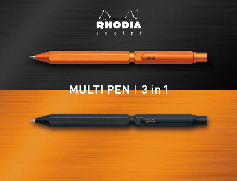 Rhodia scRipt Multipen 0,5 mm BLACK - 9342C