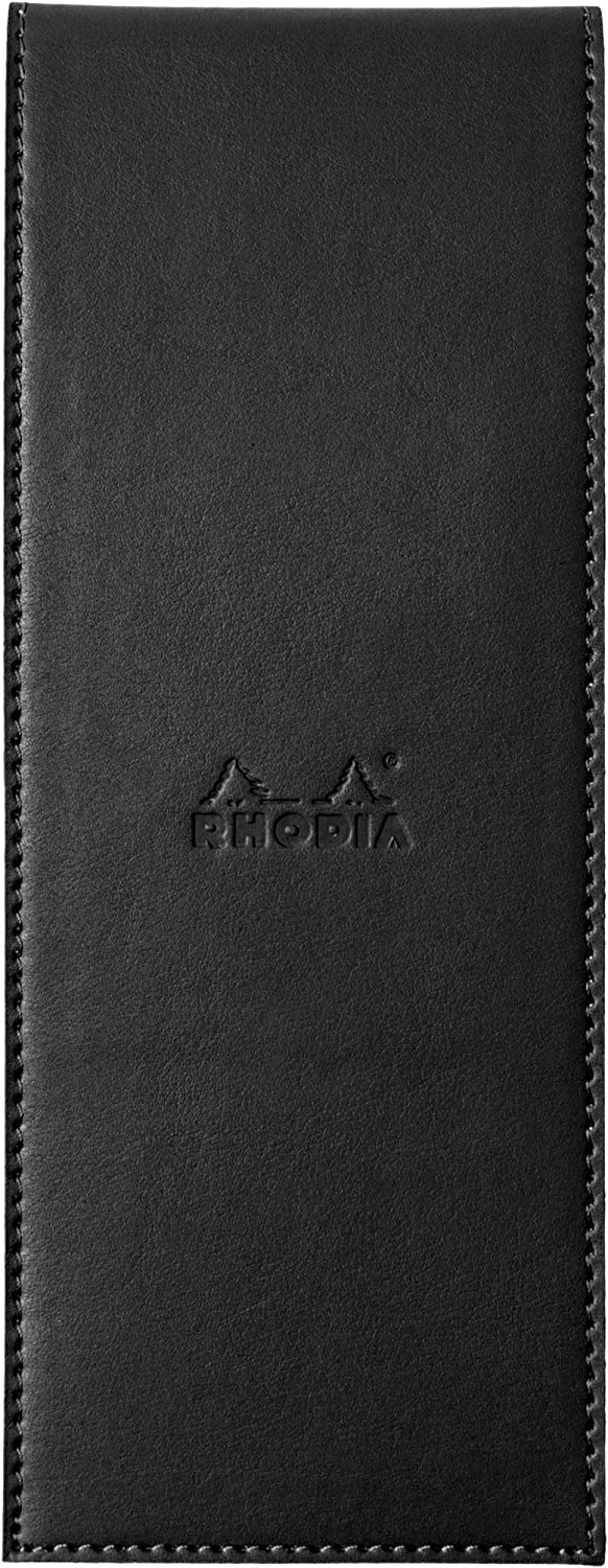 Rhodia ePURE BLACK pad cover & pencil holder +pad N°8 lined - 218099C