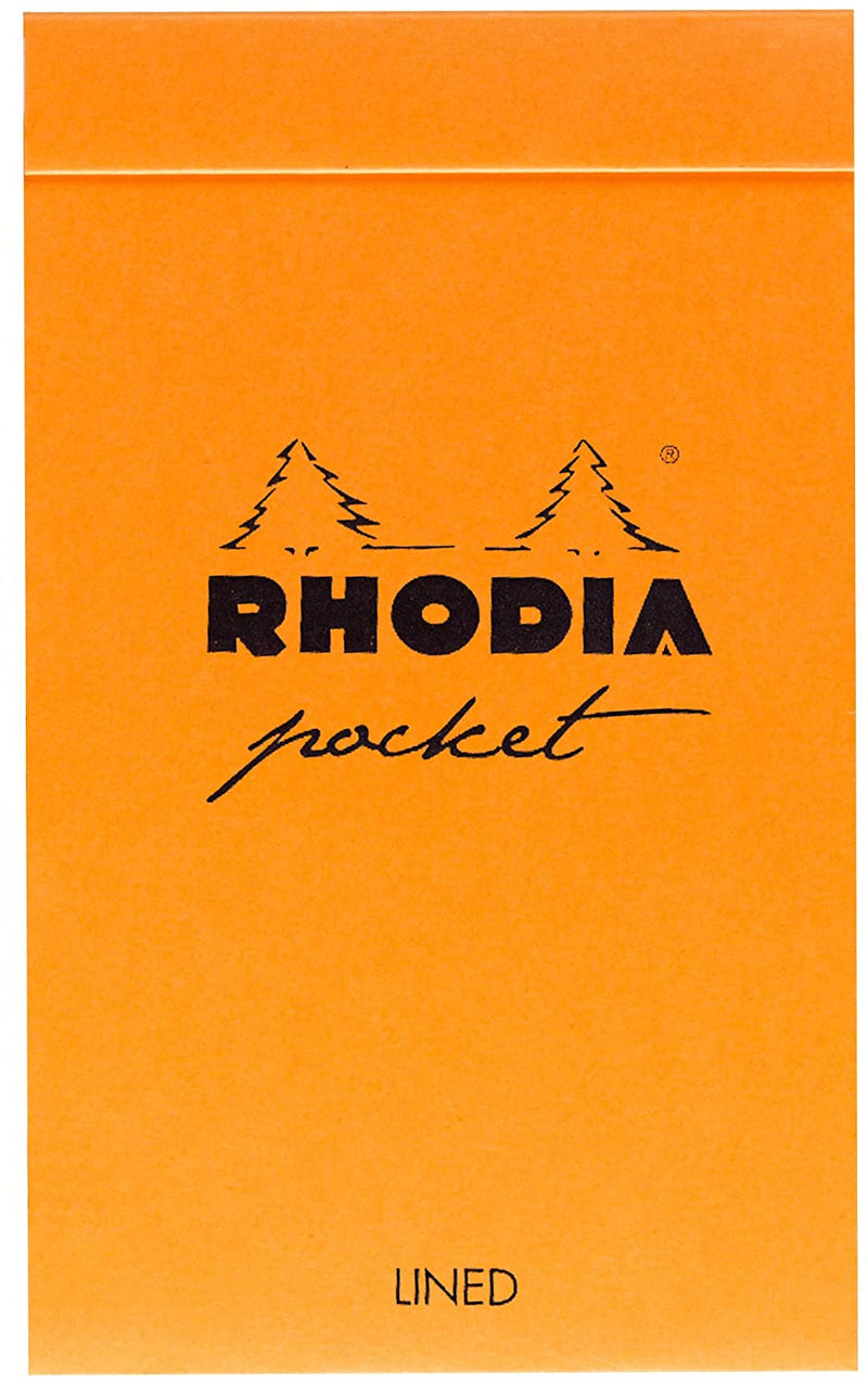 Rhodia Pocket pad O&B 7,5x12cm 40sh. lined 80g 20 pcs display - 8650C