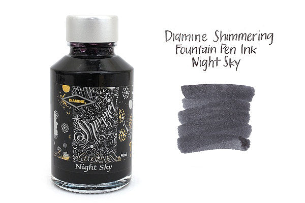 Diamine Night Sky Ink - Shimmering - 50 ml Bottle