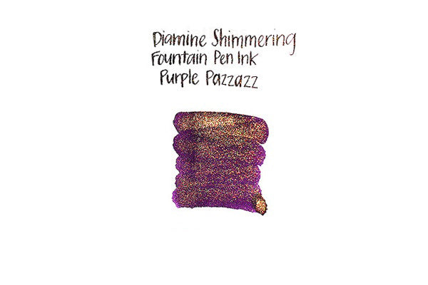 Diamine Purple Pazzazz Ink - Shimmering - 50 ml Bottle