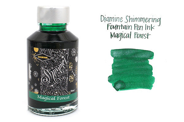 Diamine Magical Forest Ink - Shimmering - 50 ml Bottle