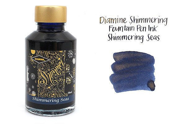 Diamine Shimmering Seas Ink - Shimmering - 50 ml Bottle