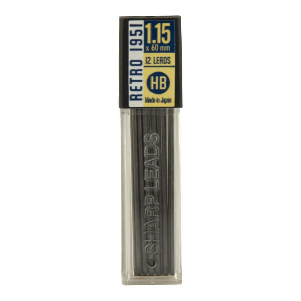 Retro 51 Tornado Mechanical Pencil Lead - 1.15 mm - Pack of 12
