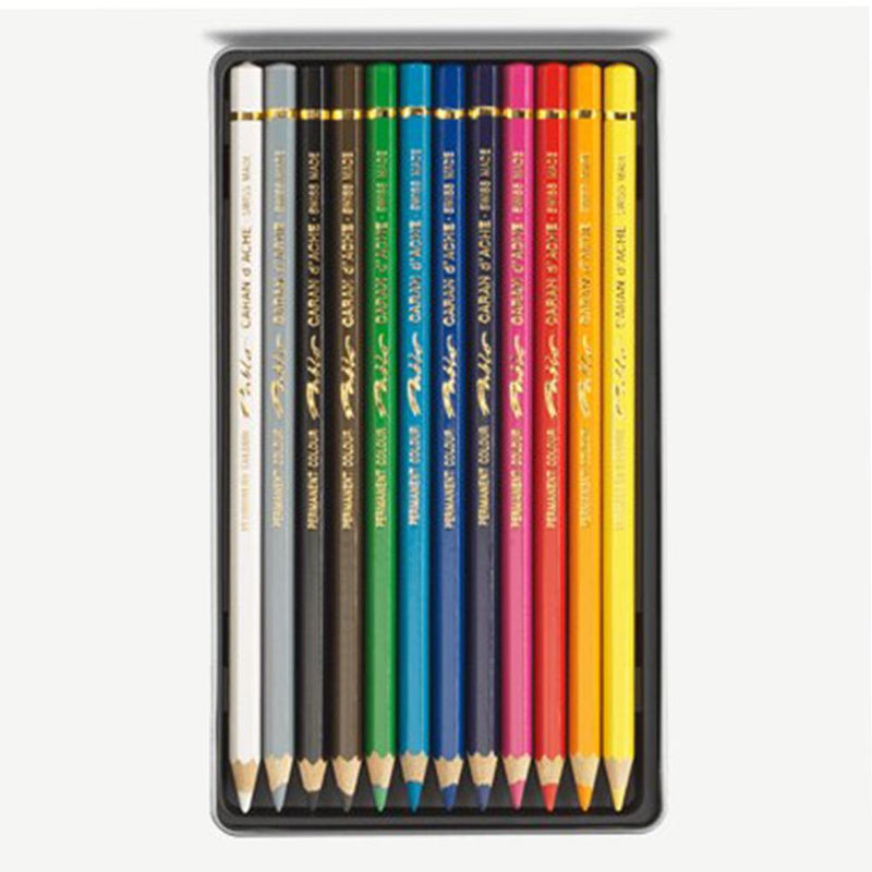 Caran D'ache 12 Color Pablo Set – Z.S.E Generation