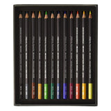 Caran D'ache Museum Aquarelle Pencil Sets Museum Intro set of 12 colours Caran d'Ache