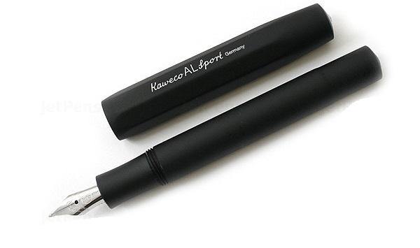 Kaweco AL Sport fountain pen black Pen Nib: F (fine) Kaweco.jpg