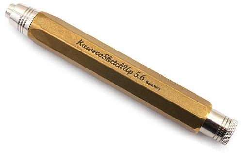 Kaweco Sketch Up 5,6 mm 8 hexagonal Clutch pencil Brass Kaweco.jpg