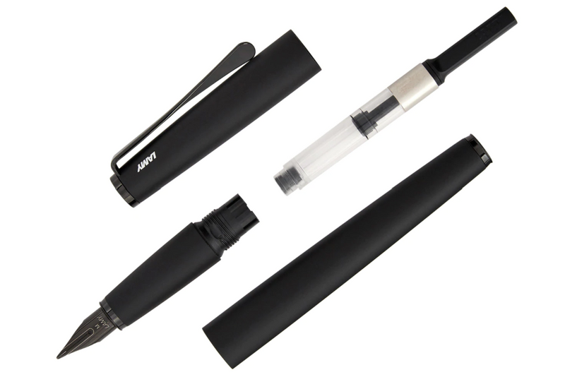 Lamy Studio Lx Fountain Pen, Black - Fine Nib