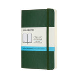 Moleskine Classic Notebook, Soft Cover, Pocket (3.5" x 5.5") Dotted, Myrtle Green, 192 Pages