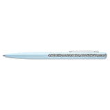 Swarovski Crystal Shimmer ballpoint pen Blue, Blue lacquered