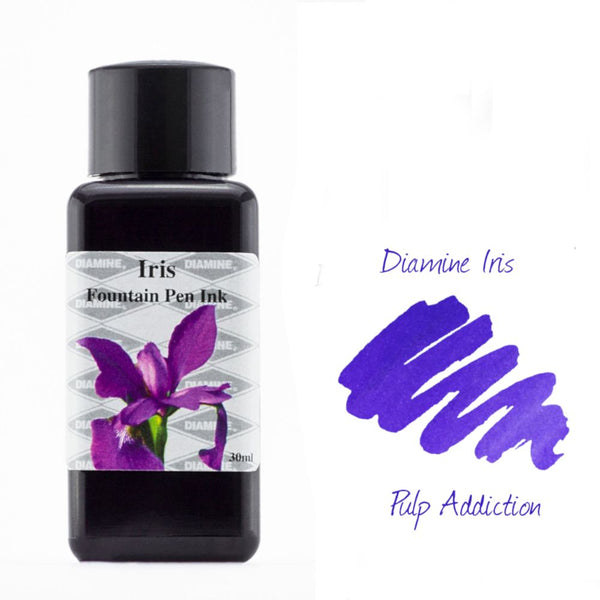Diamine Fountain Pen Ink - Iris Flower 30ml Bottle