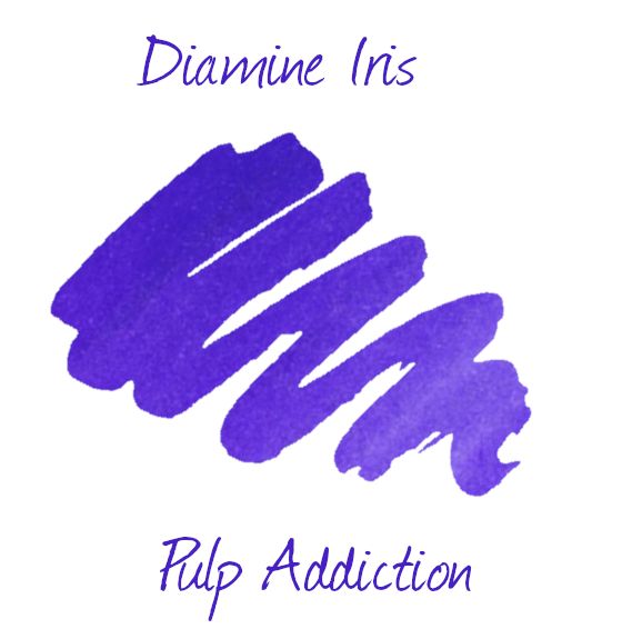 Diamine Fountain Pen Ink - Iris Flower 30ml Bottle