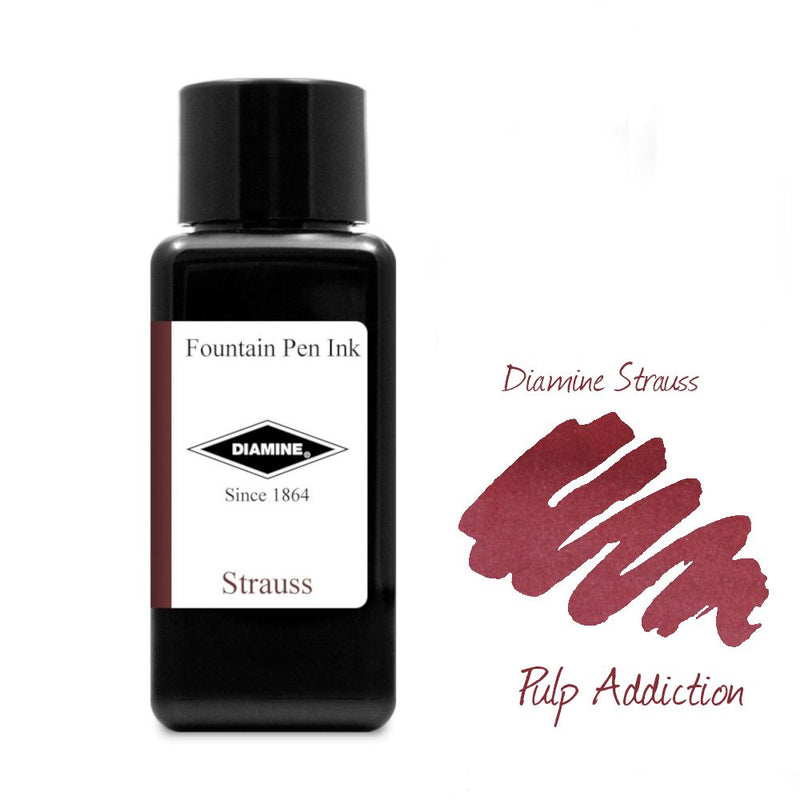 Diamine Fountain Pen Ink - Strauss 30ml Bottle