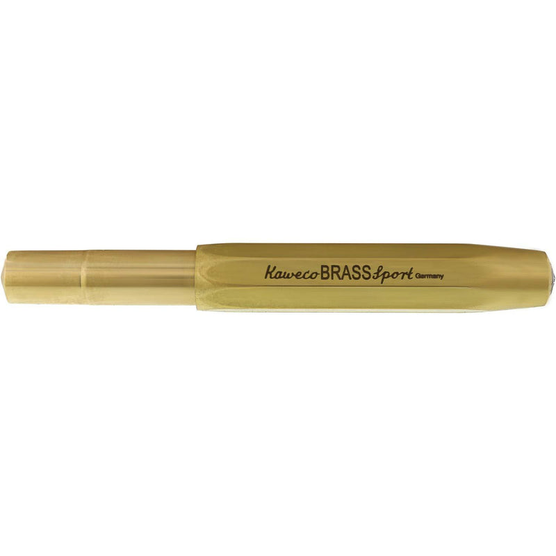 Kaweco Sport Fountain Pen Brass Nib: F - GoldenGenie.jpg