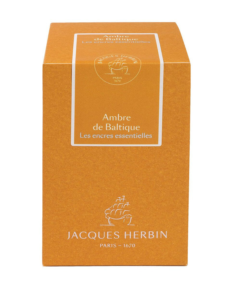 Jacques Herbin Prestige Essential ink bottle 50ml - Ambre de la Baltique - 13141JT